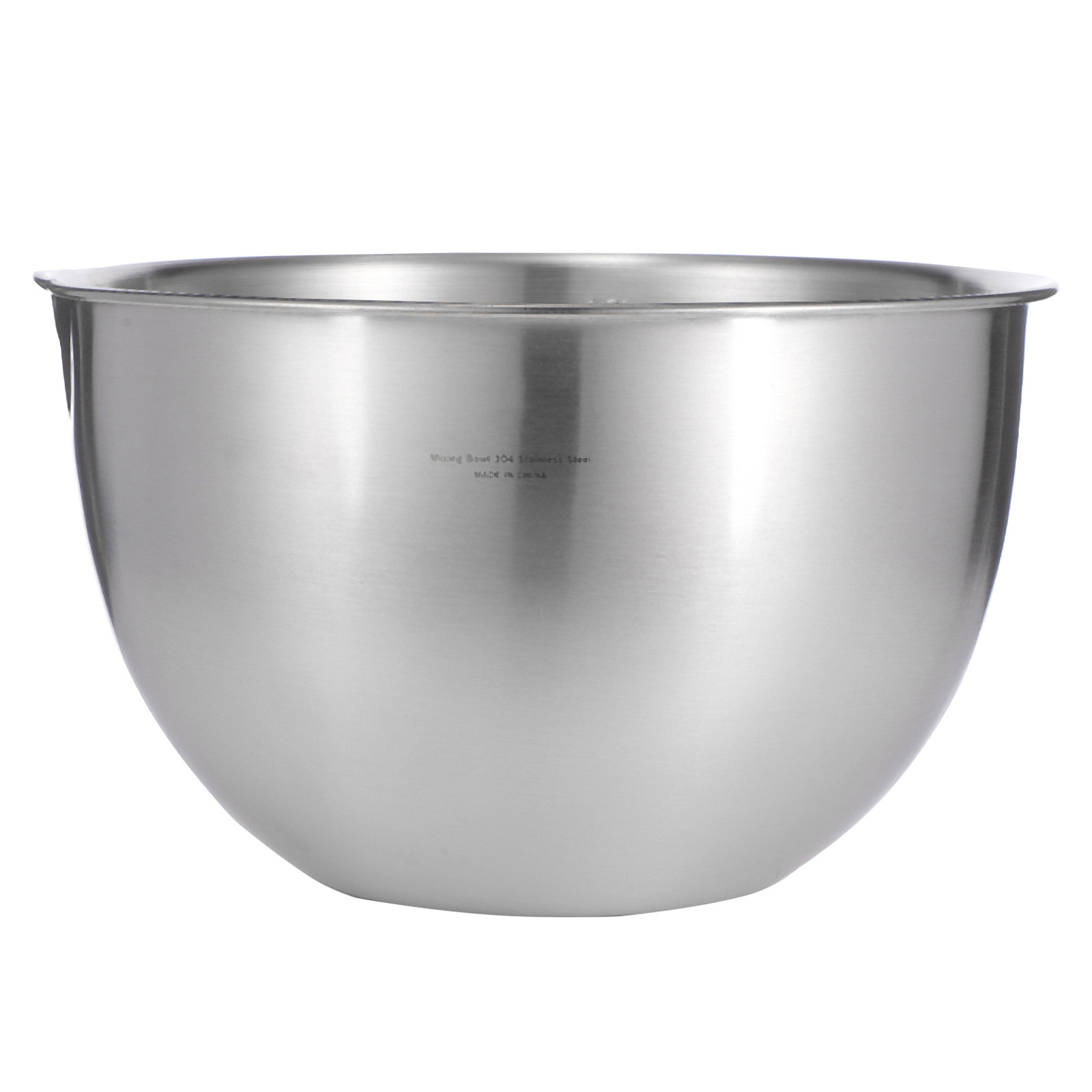 Food Storage Bowls - وعاء خلط عميق مستدير من الفولاذ