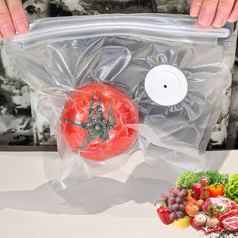 Food Storage Vacuum Bags - نسخة محسنة من مجموعة أكياس تخزين