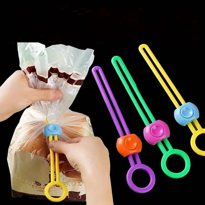 Food Storage Bags Reusable - مشبك محمول لختم الطعام ، مشابك