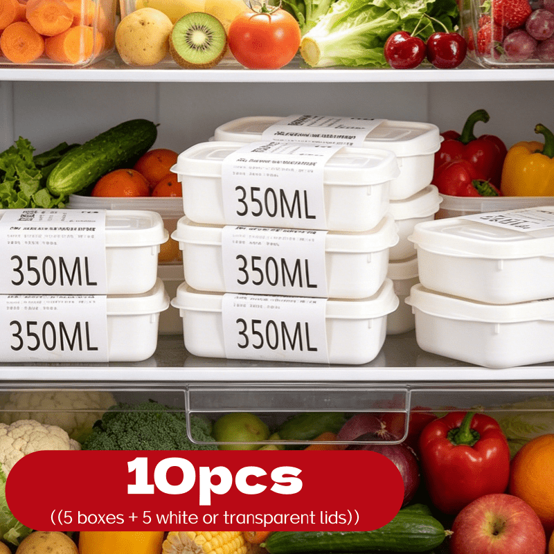 Food Storage Small - مجموعة من 10 قطع من صناديق