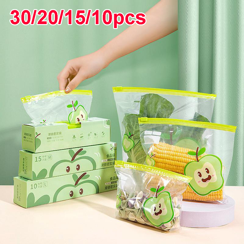أكياس قابلة لإعادة الاستخدام ب - مراجعة Food Storage Zip Lock Bags وسعره
