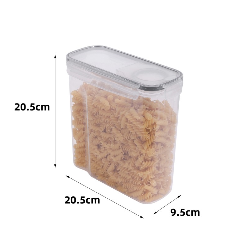 2.5L حاويات تخزين الحبوب مع ال - مراجعة Food Storage Label وسعره