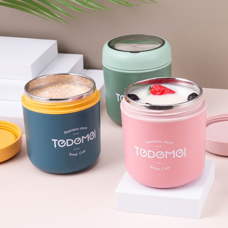 الفولاذ المقاوم للصدأ فراغ كوب - مراجعة Food Storage Thermos وسعره
