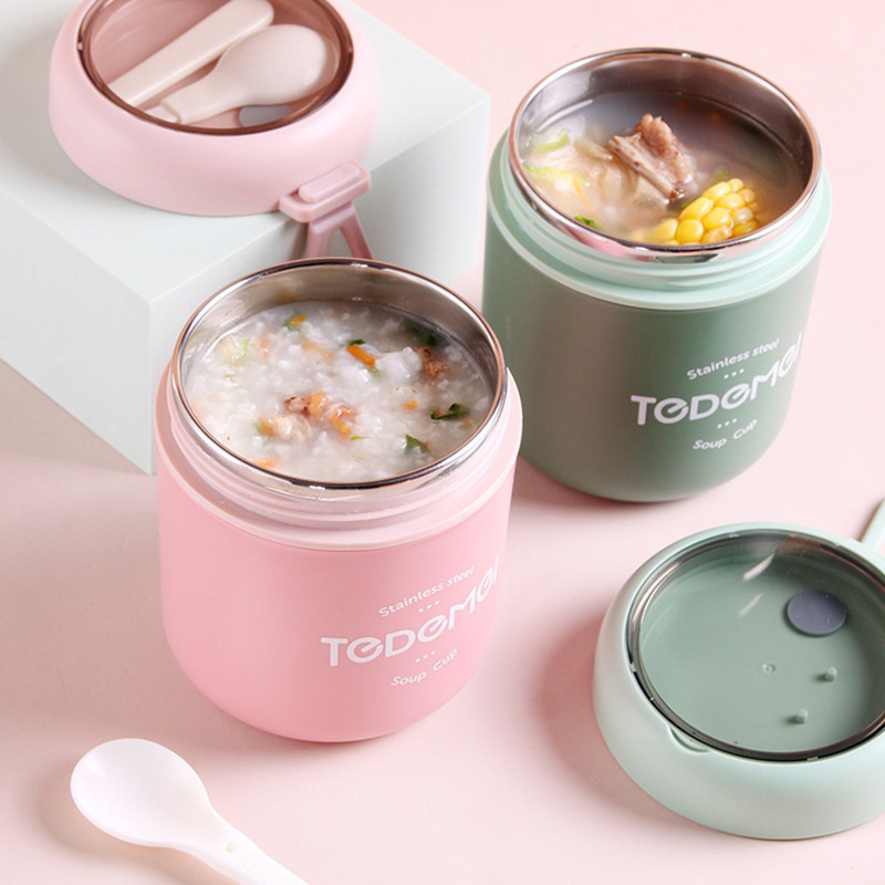 الفولاذ المقاوم للصدأ فراغ كوب - مراجعة Food Storage Thermos وسعره