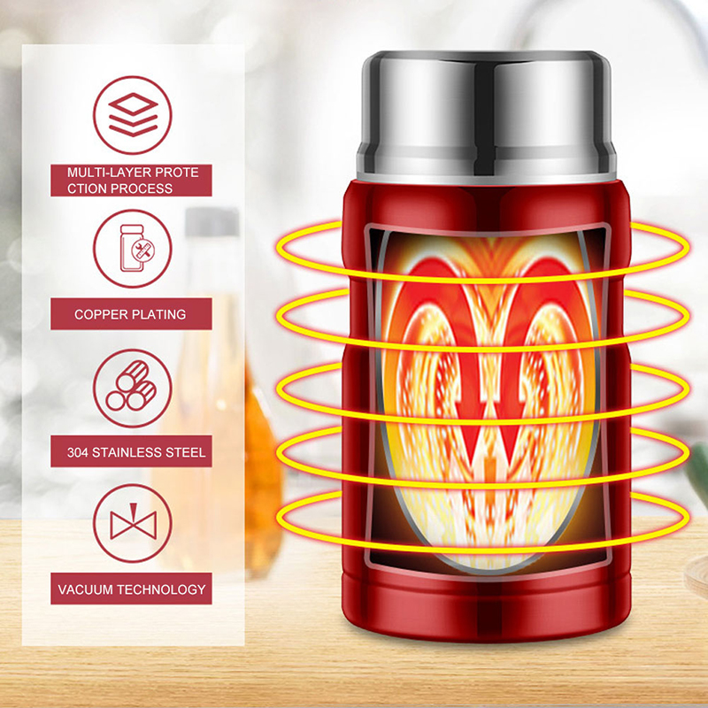 500/750 مللي حاوية طعام من الف - مراجعة Food Storage Thermos وسعره