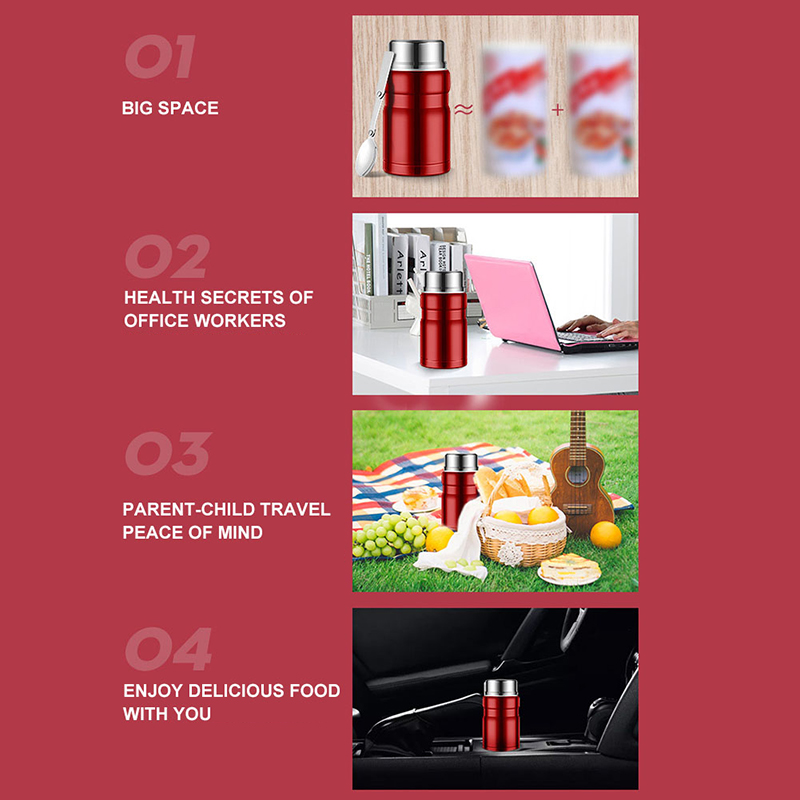 500/750 مللي حاوية طعام من الف - مراجعة Food Storage Thermos وسعره