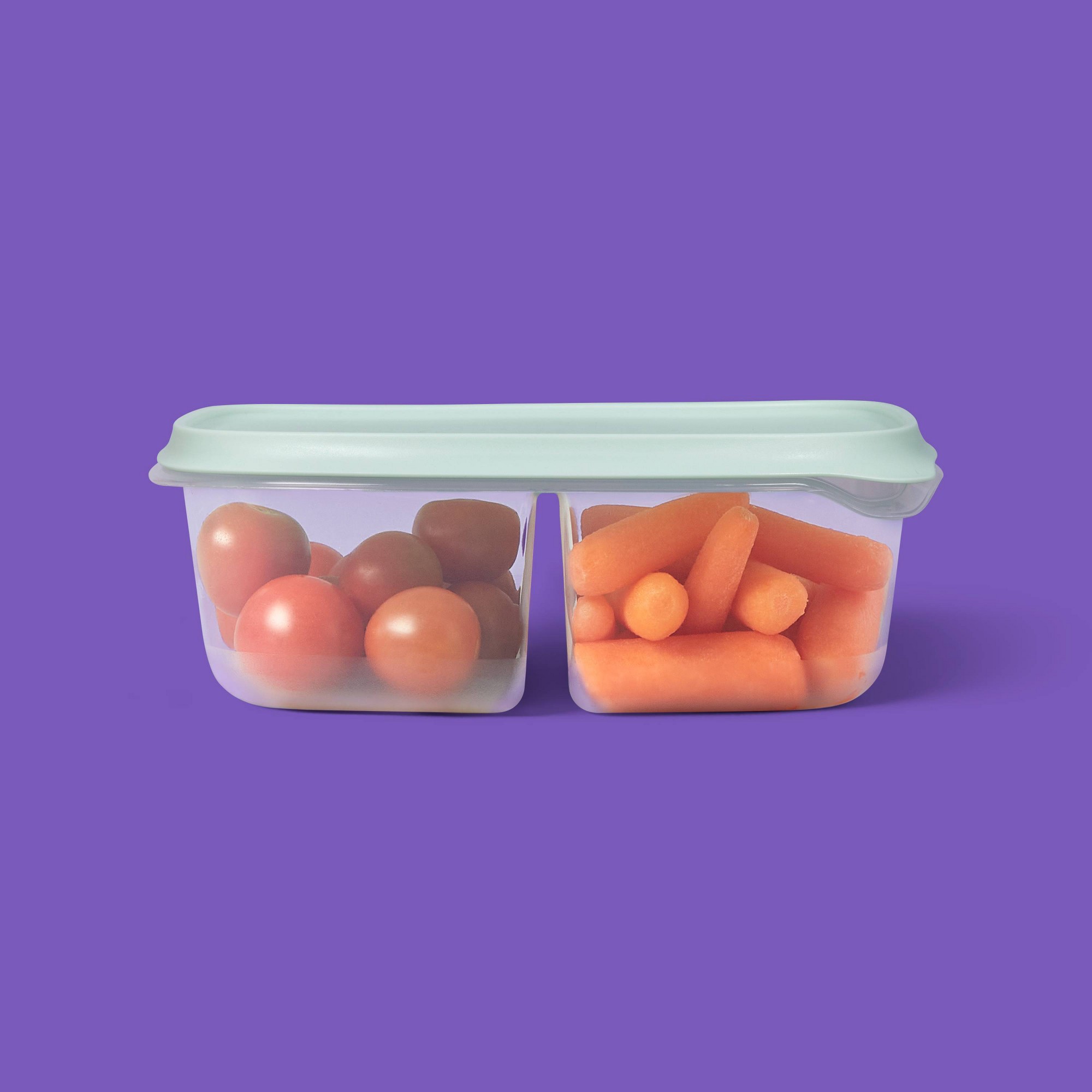 حاويات طعام بلاستيكية شفافة مس - مراجعة Food Storage With Dividers وسعره