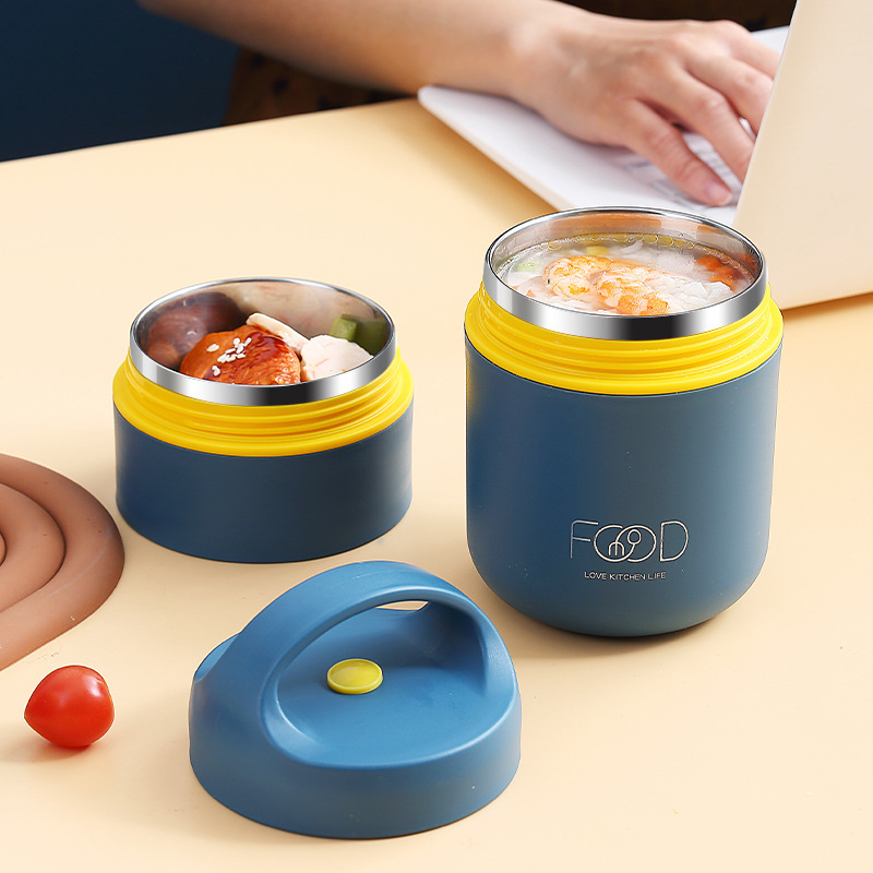 صندوق غداء معزول من الفولاذ ال - مراجعة Food Storage Thermos وسعره