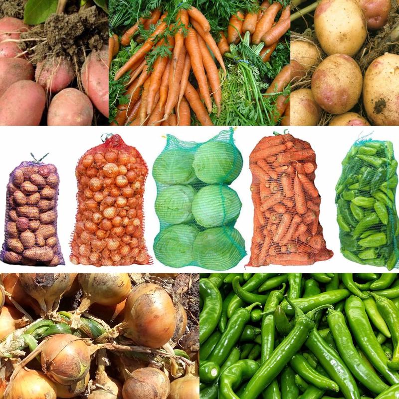 أكياس تخزين شبكية كبيرة الحجم  - مراجعة Produce Bag Reusable Mesh وسعره