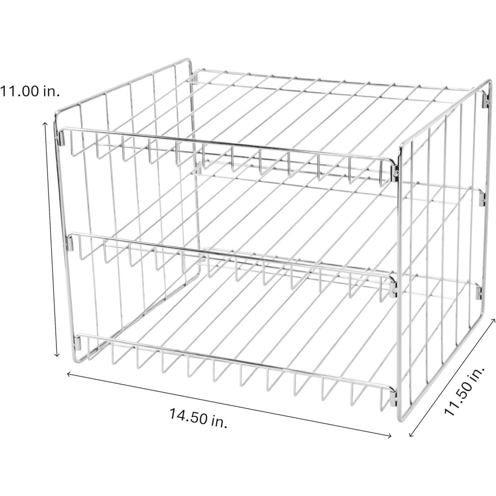 منظم علب بثلاث طبقات |   رف تخ - مراجعة Food Storage For Pantry وسعره