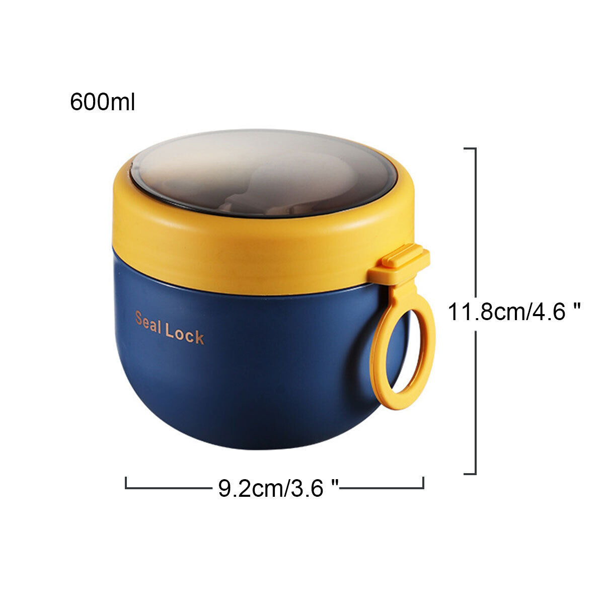 600 مللي الفولاذ المقاوم للصدأ - مراجعة Food Storage Thermos وسعره