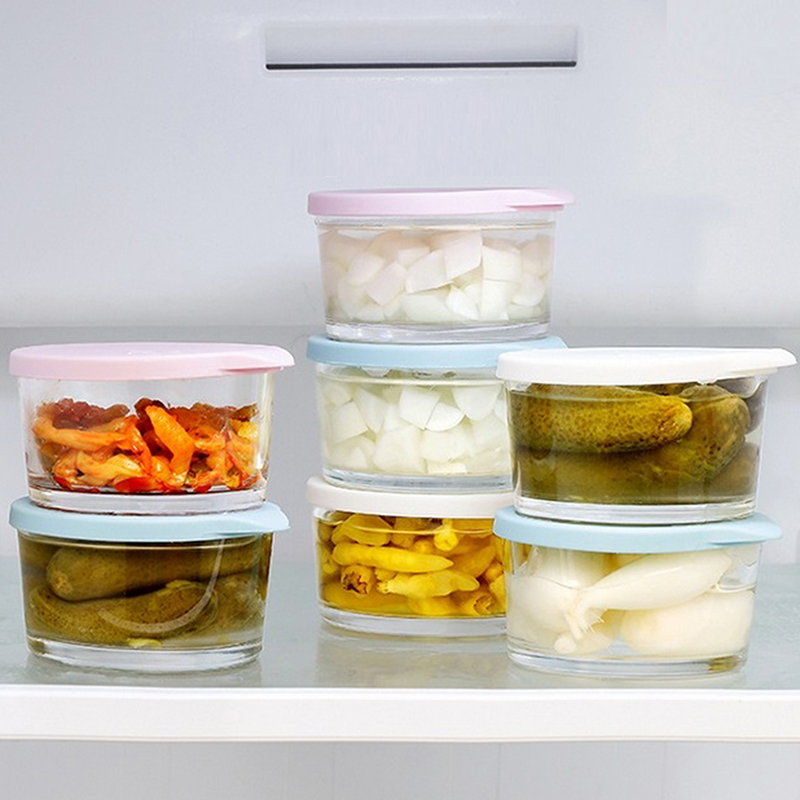● وعاء تخزين طعام دائري آمن لل - مراجعة Food Storage Vegetables وسعره