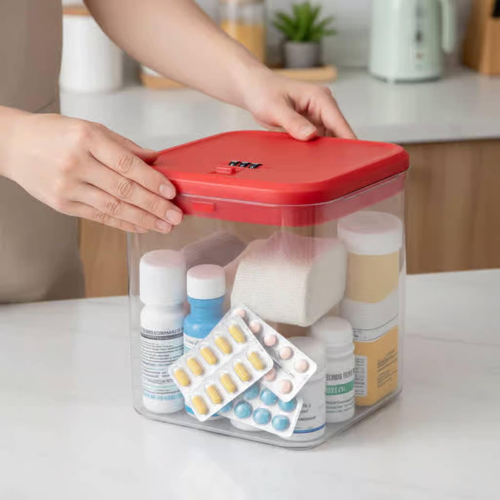 صندوق تخزين شفاف قابل للقفل مت - مراجعة Food Storage For وسعره