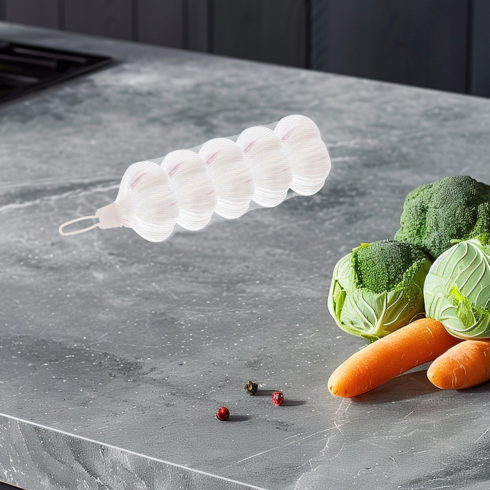 100 مجموعة من أكياس تخزين الخض - مراجعة Produce Bag Reusable Mesh وسعره