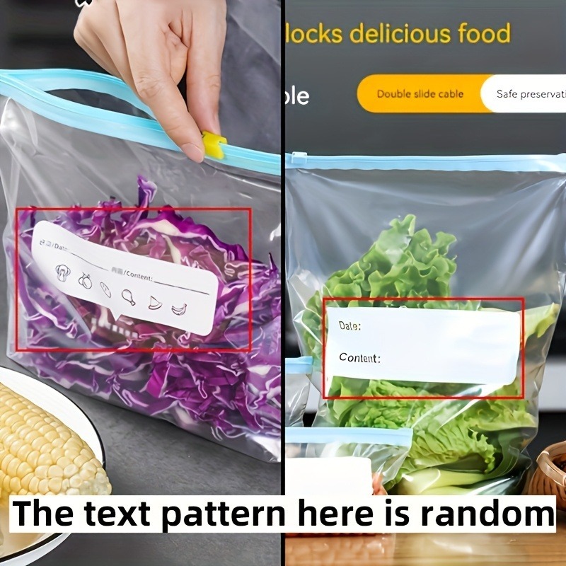 24 قطعة من أكياس تخزين الطعام  - مراجعة Food Storage Zip Lock Bags وسعره