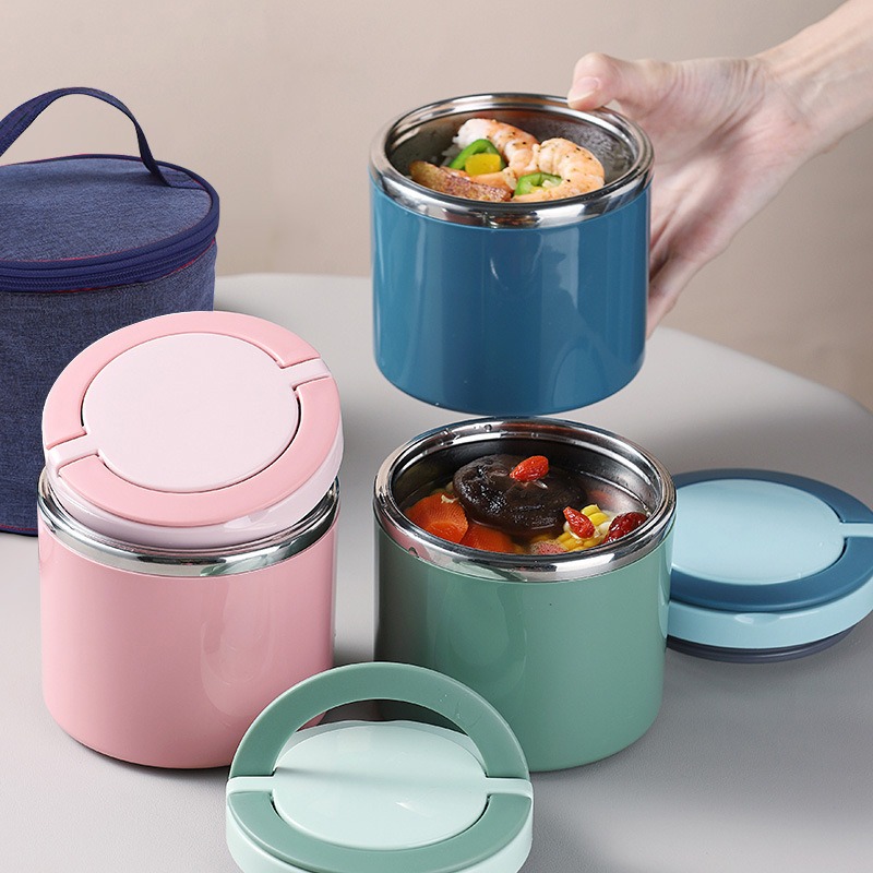 حساء الترمس الغذاء جرة معزول ح - مراجعة Food Storage Thermos وسعره