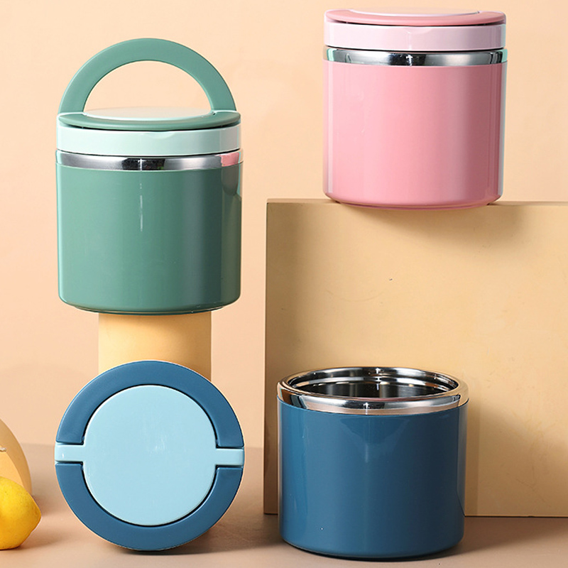 حساء الترمس الغذاء جرة معزول ح - مراجعة Food Storage Thermos وسعره