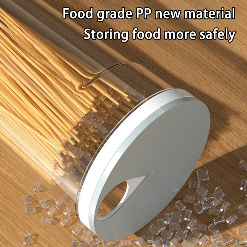 علبة تخزين نودلز بلاستيكية صال - مراجعة Food Storage For Pantry وسعره
