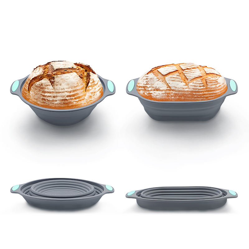 سلة تخمير الخبز السيليكونية ال - مراجعة Food Storage With Dividers وسعره