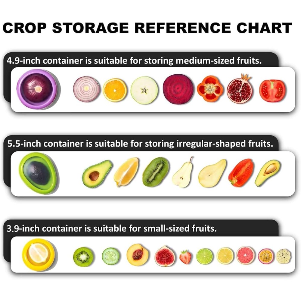 مجموعة حاويات تخزين الفواكه وا - مراجعة Food Storage Vegetables وسعره