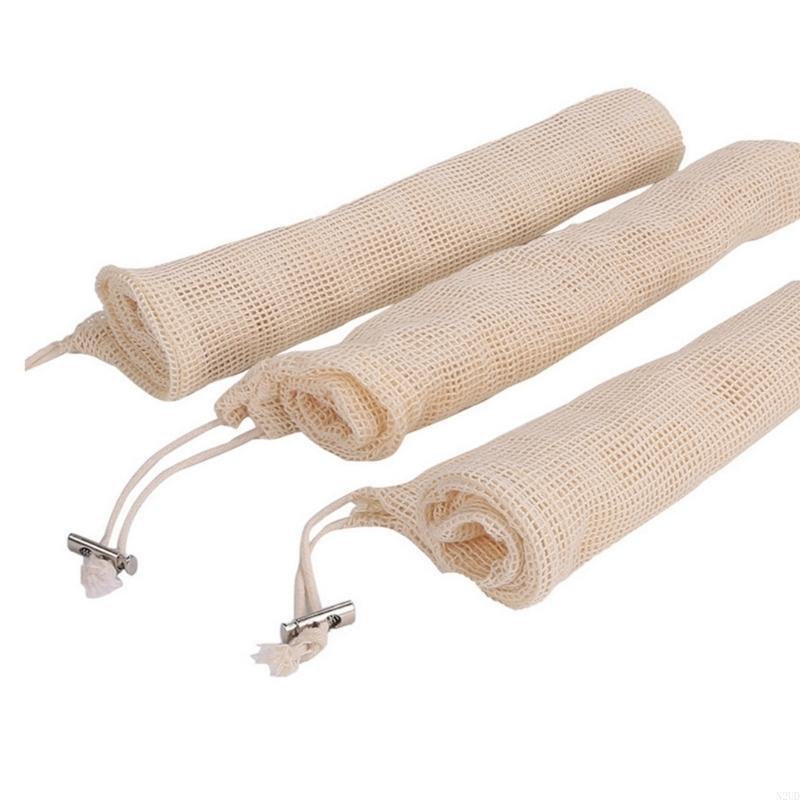 أكياس إنتاج شبكية قطنية أكياس  - مراجعة Produce Bag Reusable Mesh وسعره