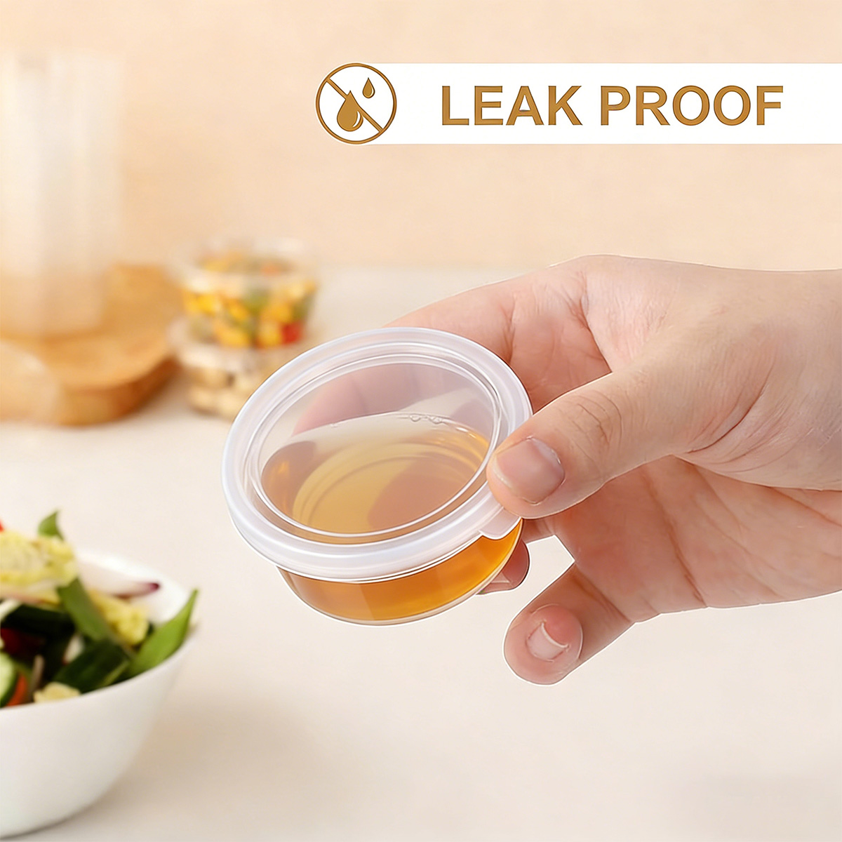 عبوات صغيرة للسلايم مع أغطية،  - مراجعة Food Storage Small وسعره