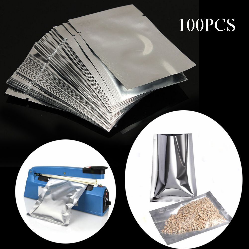 100 قطعة من أكياس التخزين المق - مراجعة Food Storage Vacuum Bags وسعره