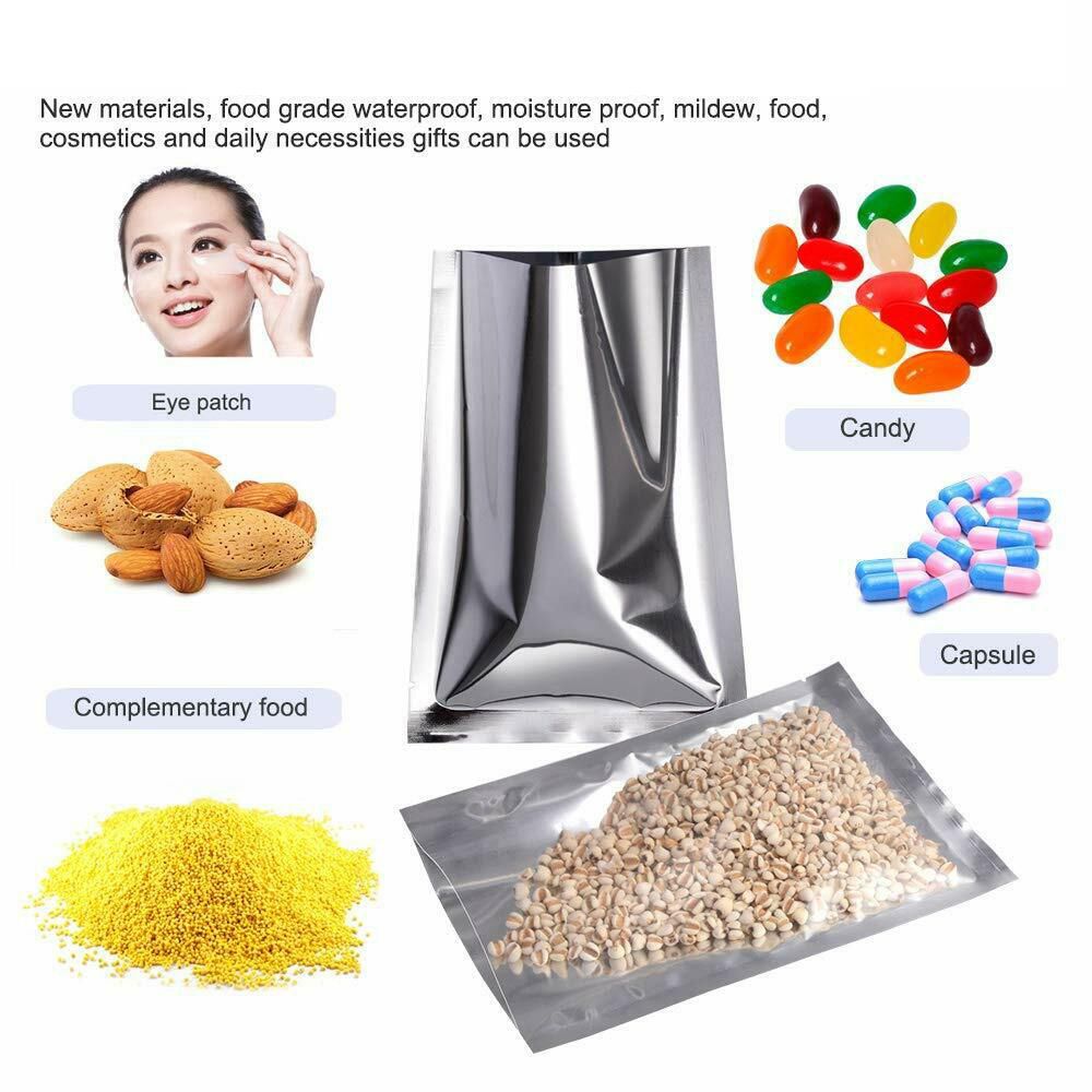 100 قطعة من أكياس التخزين المق - مراجعة Food Storage Vacuum Bags وسعره