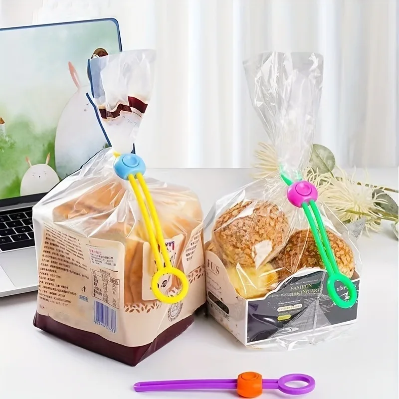 مشبك محمول لختم الطعام ، مشابك - مراجعة Food Storage Bags Reusable وسعره