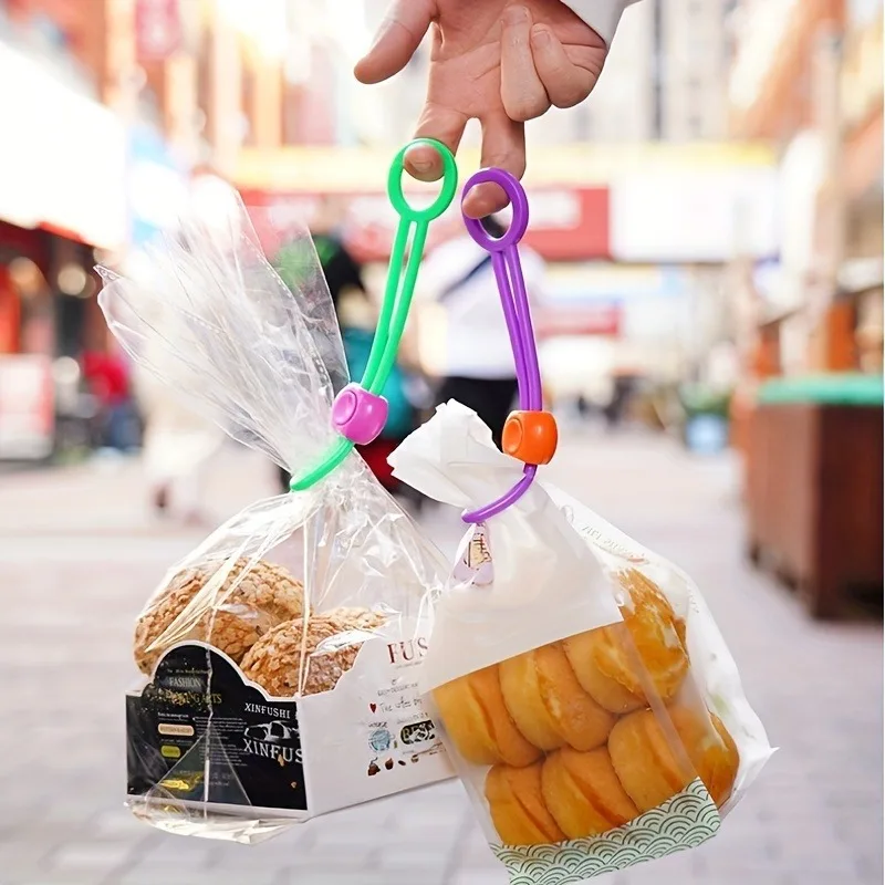مشبك محمول لختم الطعام ، مشابك - مراجعة Food Storage Bags Reusable وسعره