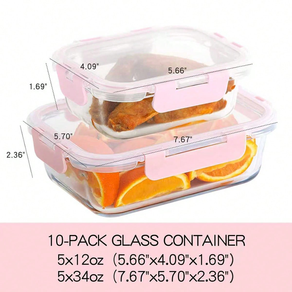 10 حاويات زجاجية لتحضير الوجبا - مراجعة Food Storage Meal Prep وسعره