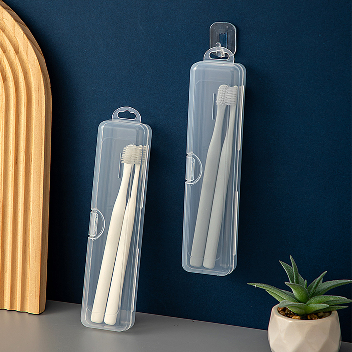 WORTHBUY صندوق فرشاة الأسنان ع - مراجعة Food Storage With Dividers وسعره