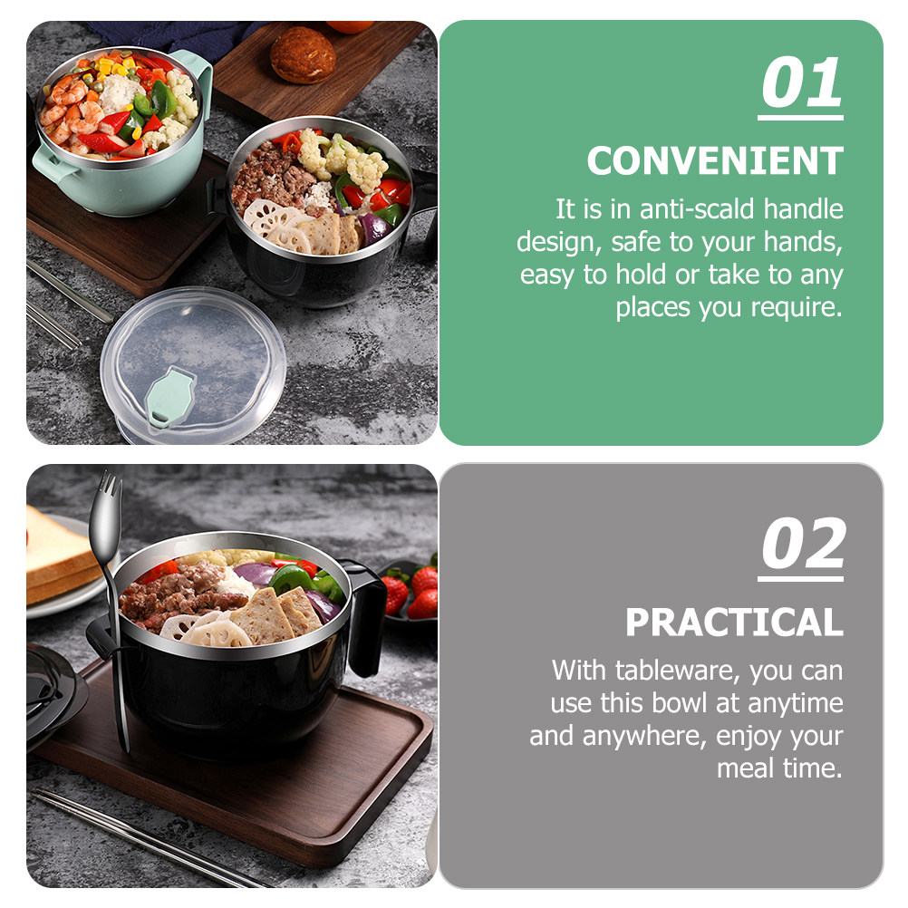 وعاء أرز من الفولاذ المقاوم لل - مراجعة Food Storage Bowls وسعره