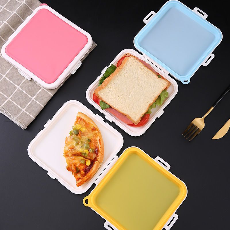 علبة تخزين محمولة للساندويتشات - مراجعة Food Storage Bags Reusable وسعره