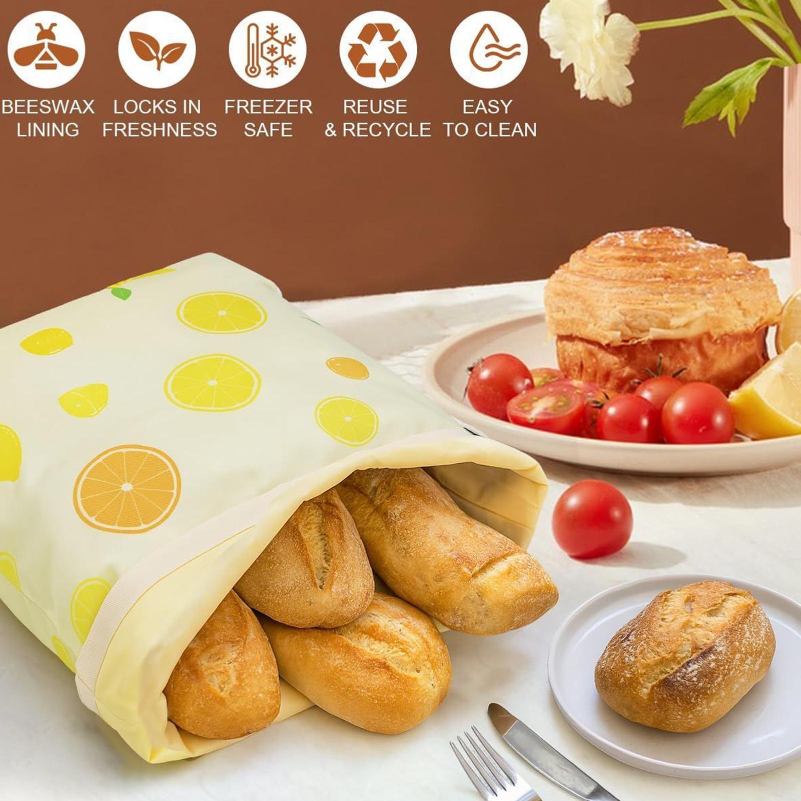 أكياس الخبز القابلة لإعادة الا - مراجعة Food Storage Bags Reusable وسعره