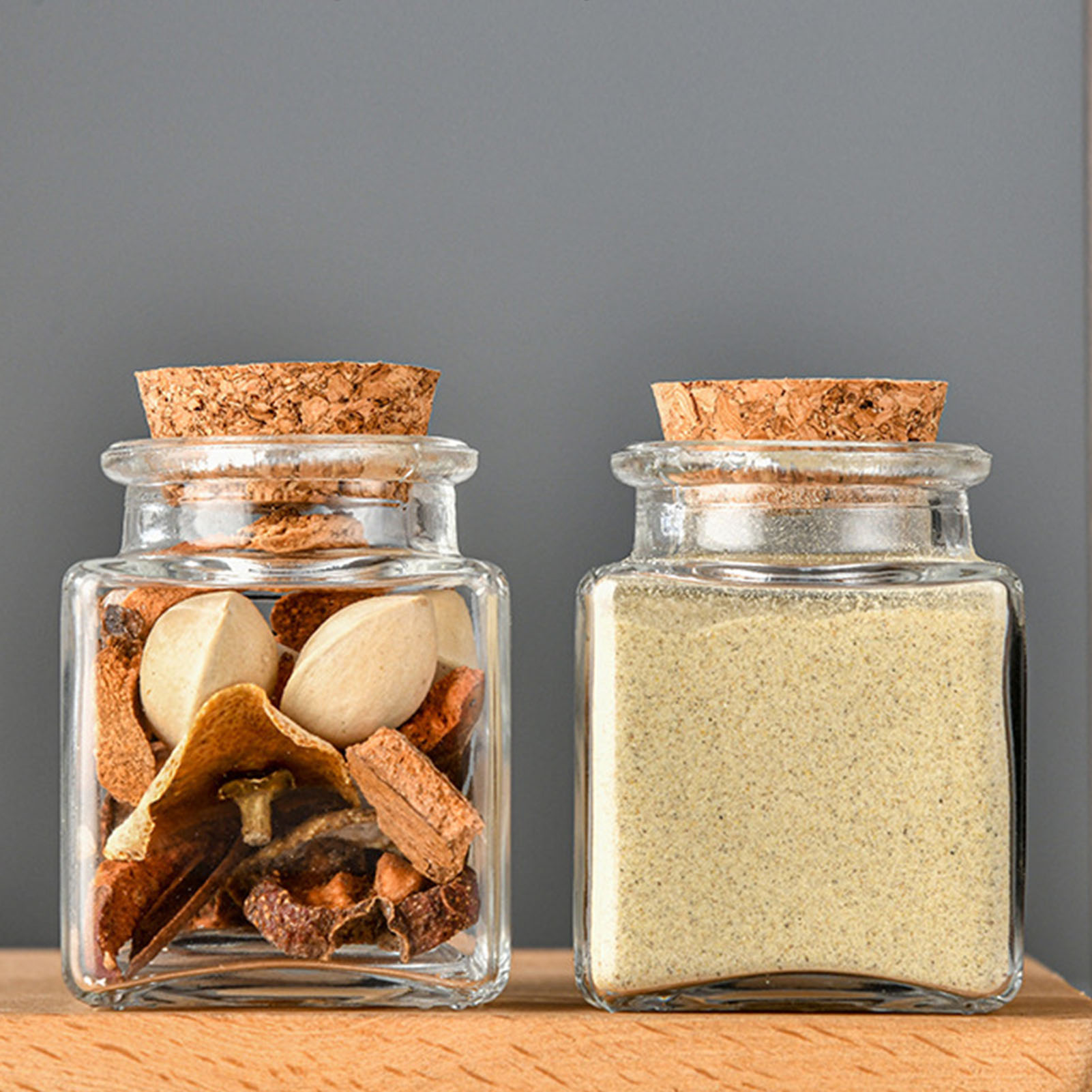 1/5/10 قطعة برطمانات تخزين زجا - مراجعة Food Storage For Pantry وسعره
