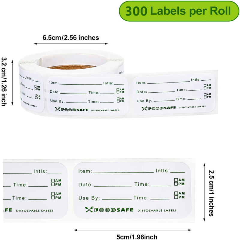 300/قطعة ملصقات تخزين المواد ا - مراجعة Food Storage Label وسعره