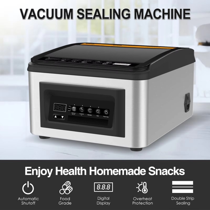 آلة تغليف الطعام بالتفريغ الهو - مراجعة Food Storage Vacuum Bags وسعره