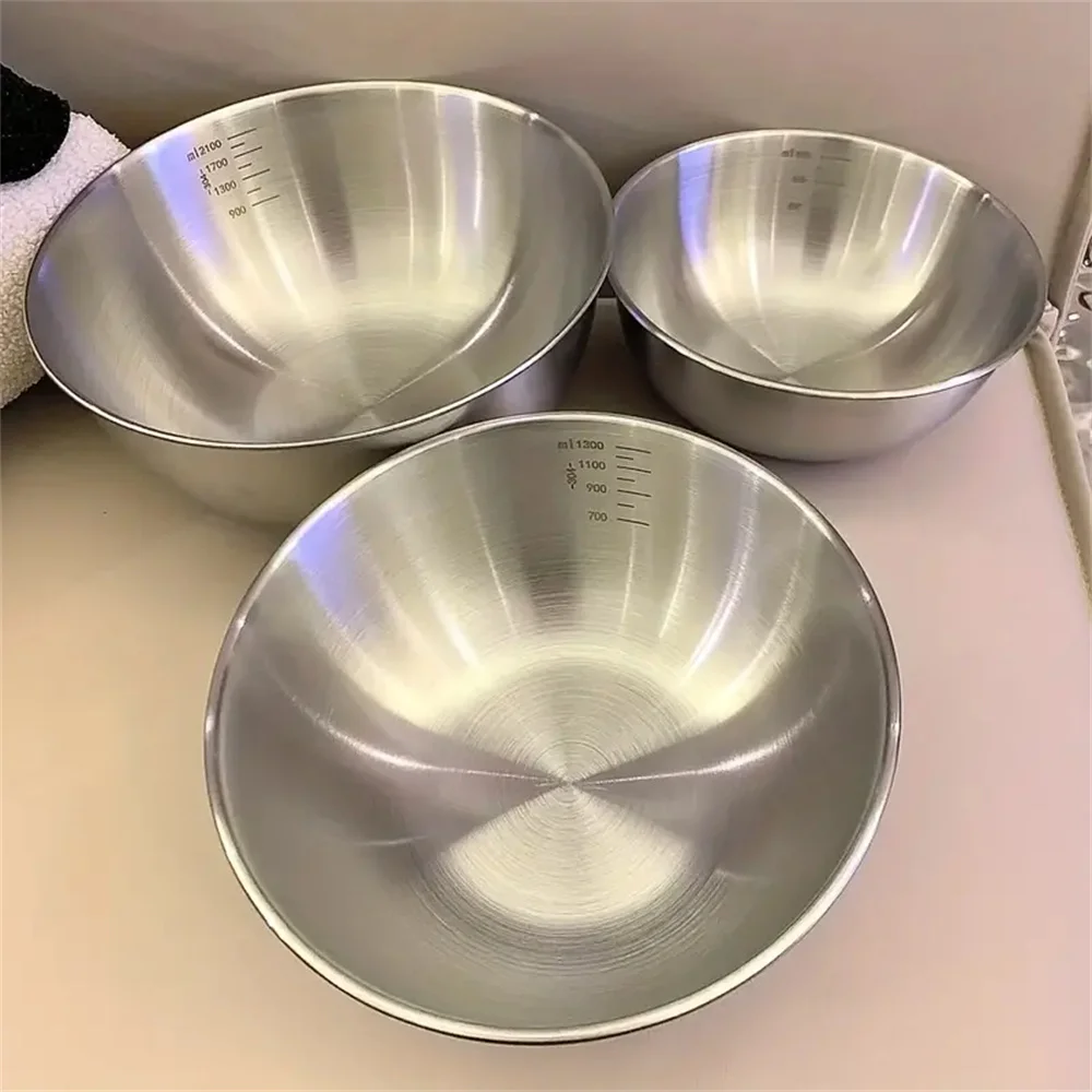 طقم أوعية ستانلس ستيل 1-3 قطع  - مراجعة Food Storage Bowls وسعره