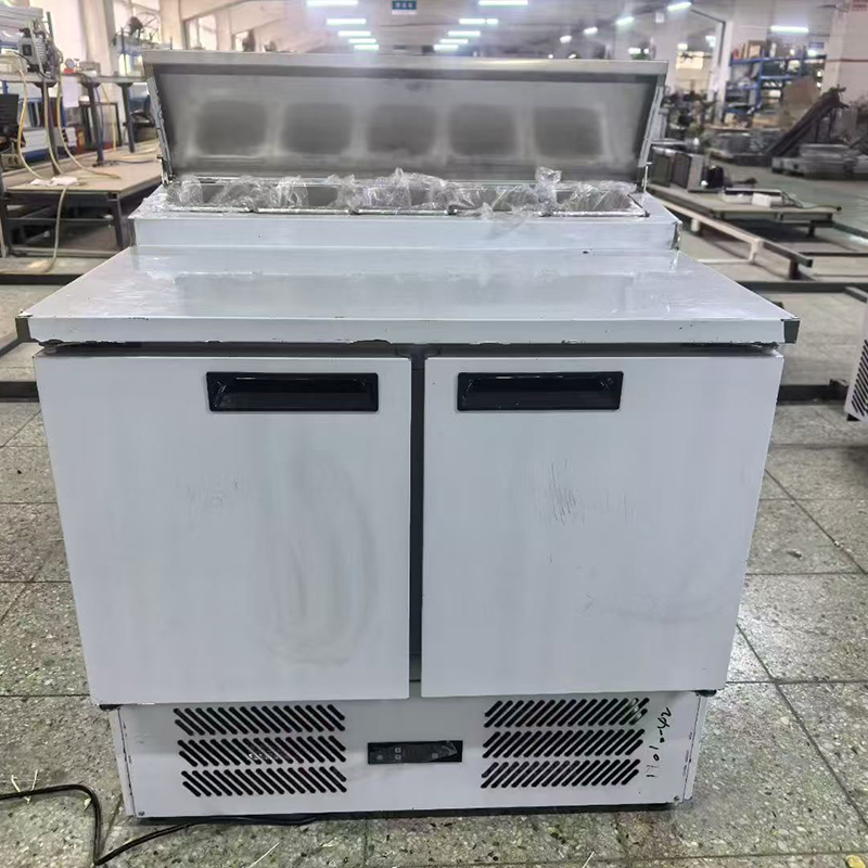 ثلاجة تجارية مدمجة ببابين لتحض - مراجعة Food Storage In Cooler وسعره