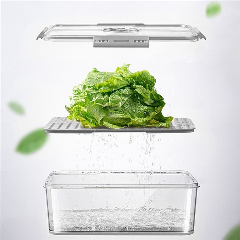 【صفقة رائعة】1 مجموعة من صناديق - مراجعة Food Storage Vegetables وسعره