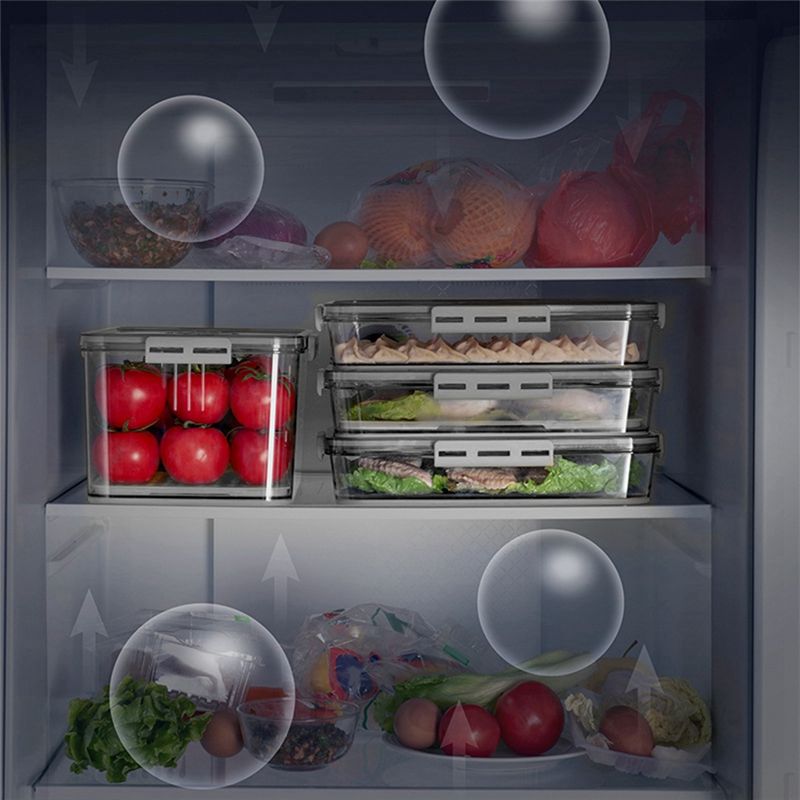 【صفقة رائعة】1 مجموعة من صناديق - مراجعة Food Storage Vegetables وسعره