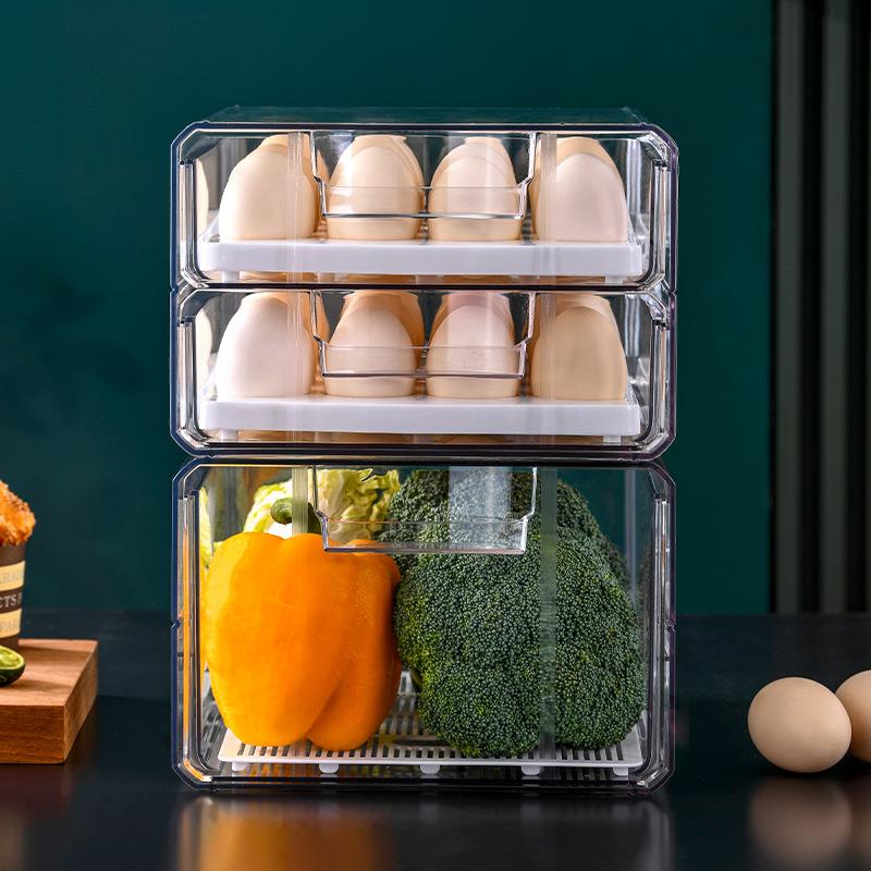صندوق تخزين طعام للثلاجة، درج  - مراجعة Food Storage Vegetables وسعره