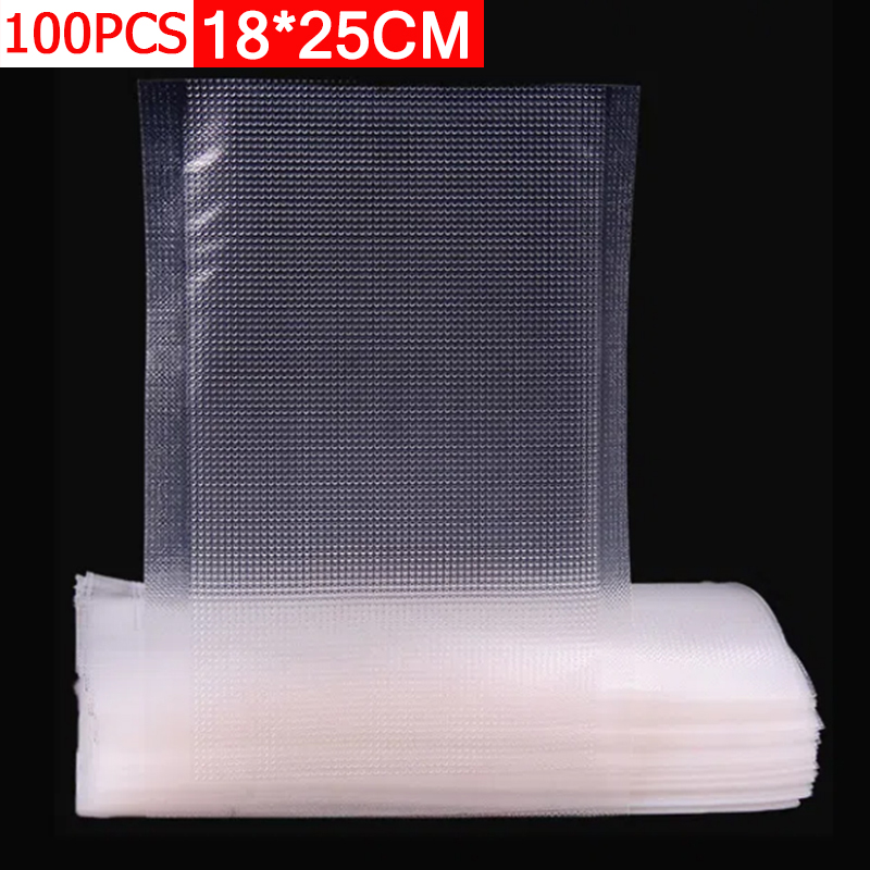 100 قطعة من أكياس التفريغ الهو - مراجعة Food Storage Vacuum Bags وسعره