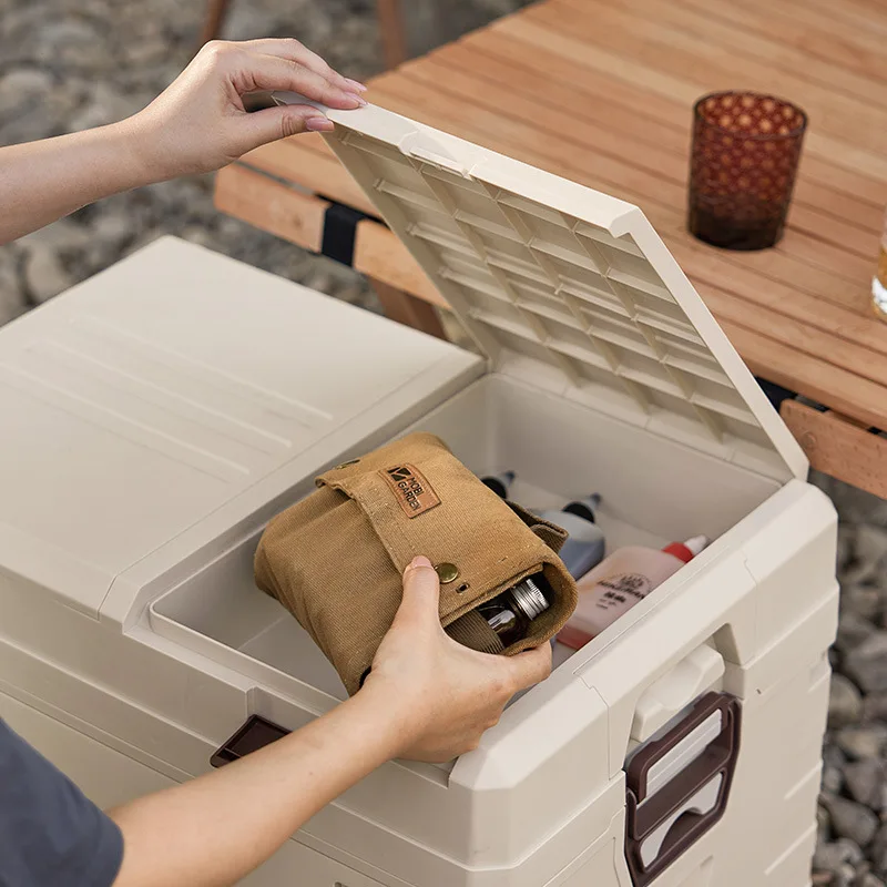 صندوق تخزين للسيارة قابل للطي  - مراجعة Food Storage With Dividers وسعره