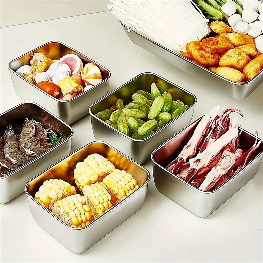1/3/5 قطعة صندوق تخزين المواد  - مراجعة Food Storage Bowls وسعره