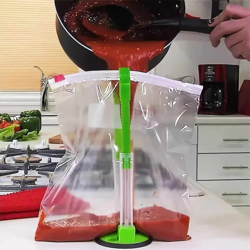 تعديل الأوساط غير المنزلق ، حا - مراجعة Food Storage Bags Reusable وسعره