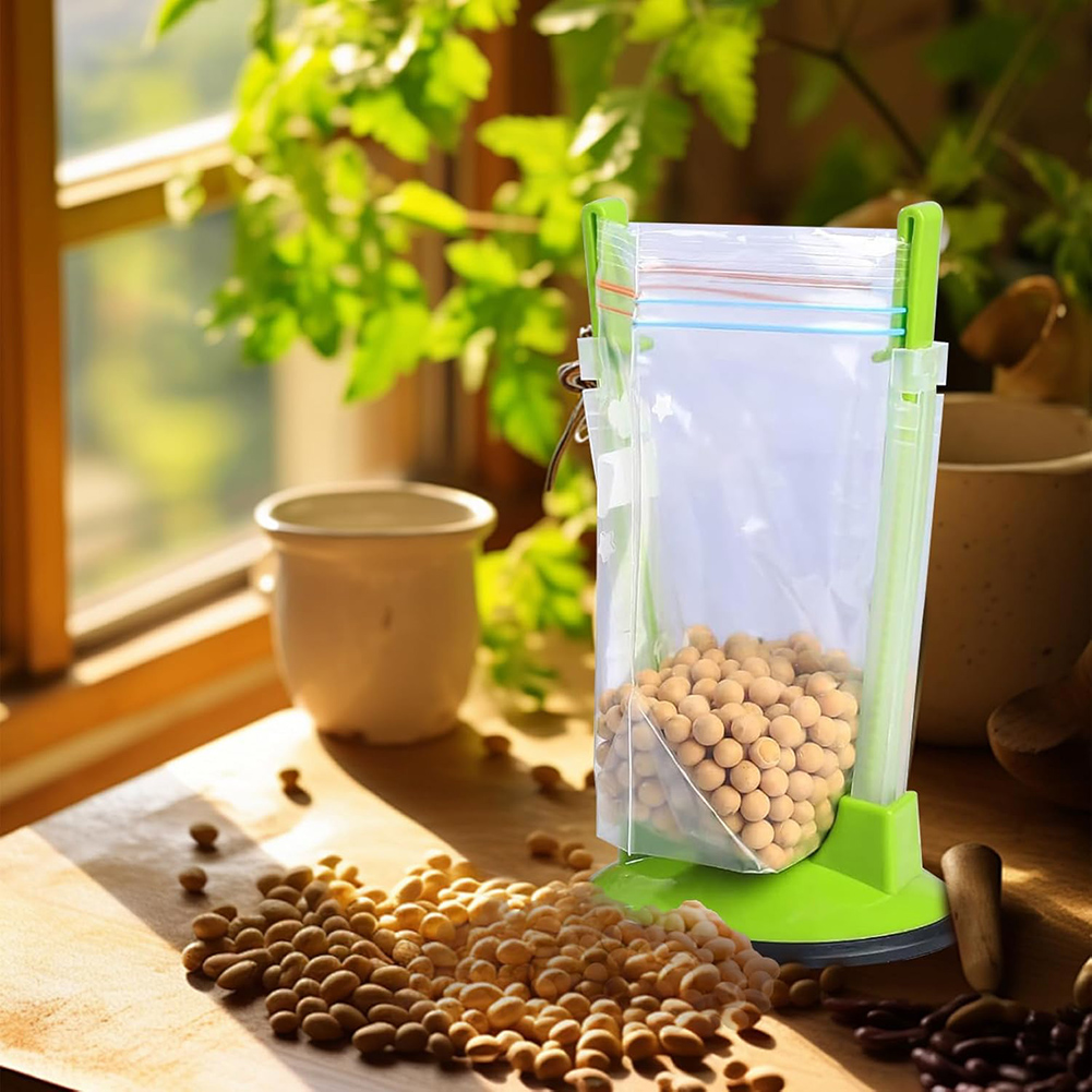 تعديل الأوساط غير المنزلق ، حا - مراجعة Food Storage Bags Reusable وسعره