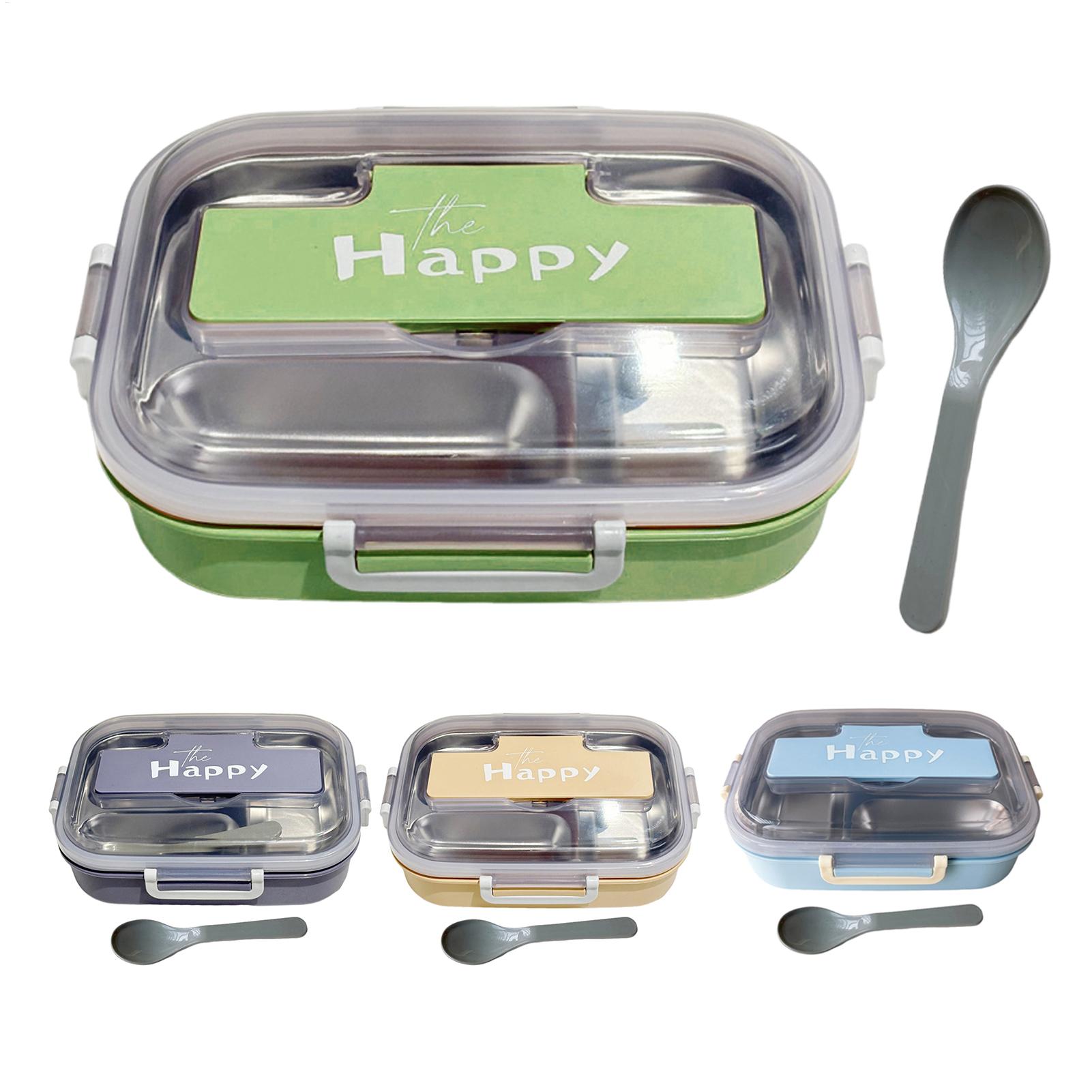 صندوق غداء محمول من الفولاذ ال - مراجعة Food Storage With Dividers وسعره